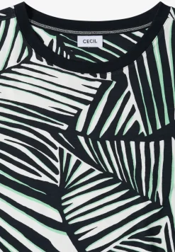 Knielange jersey jurk