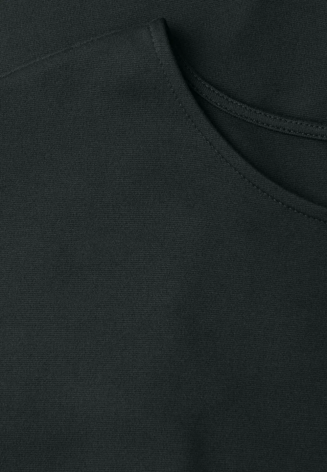 Knielange jersey jurk