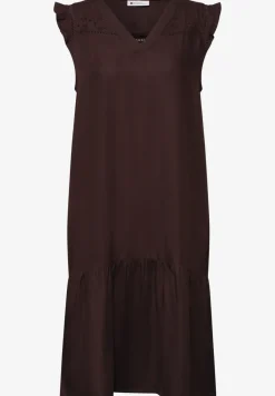 Knielange jurk met Shiffley-details