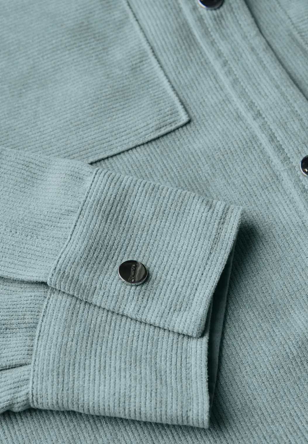 Kort mini corduroy overhemd