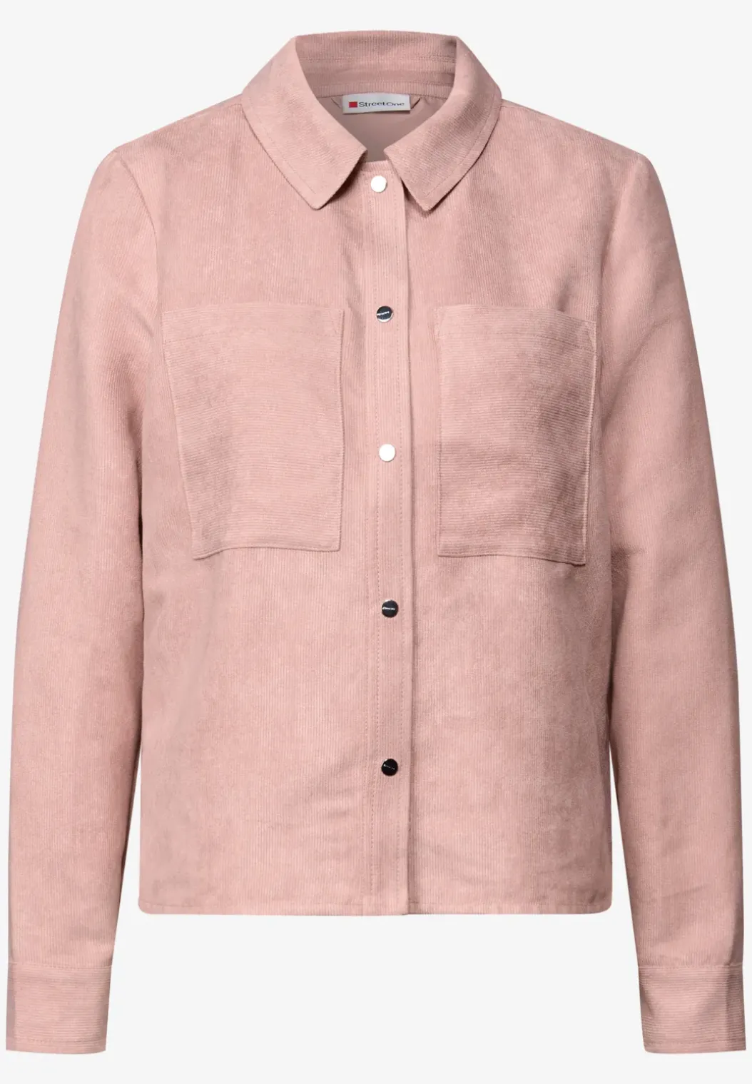 Kort mini corduroy overhemd