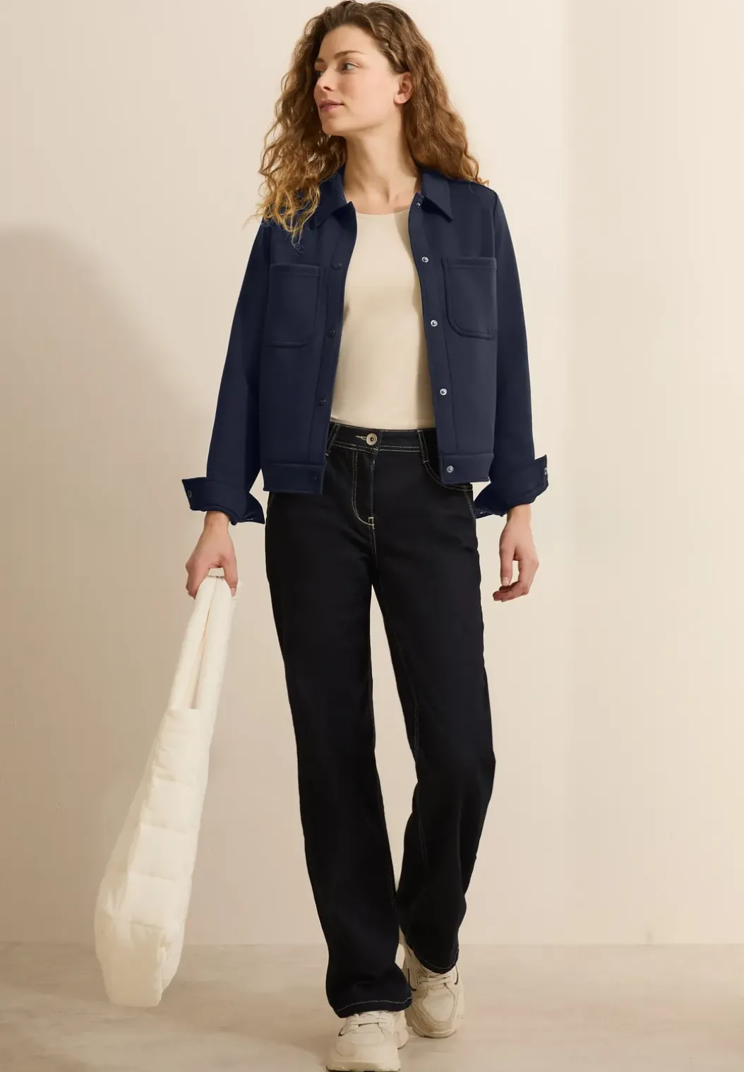Kort sweatvest