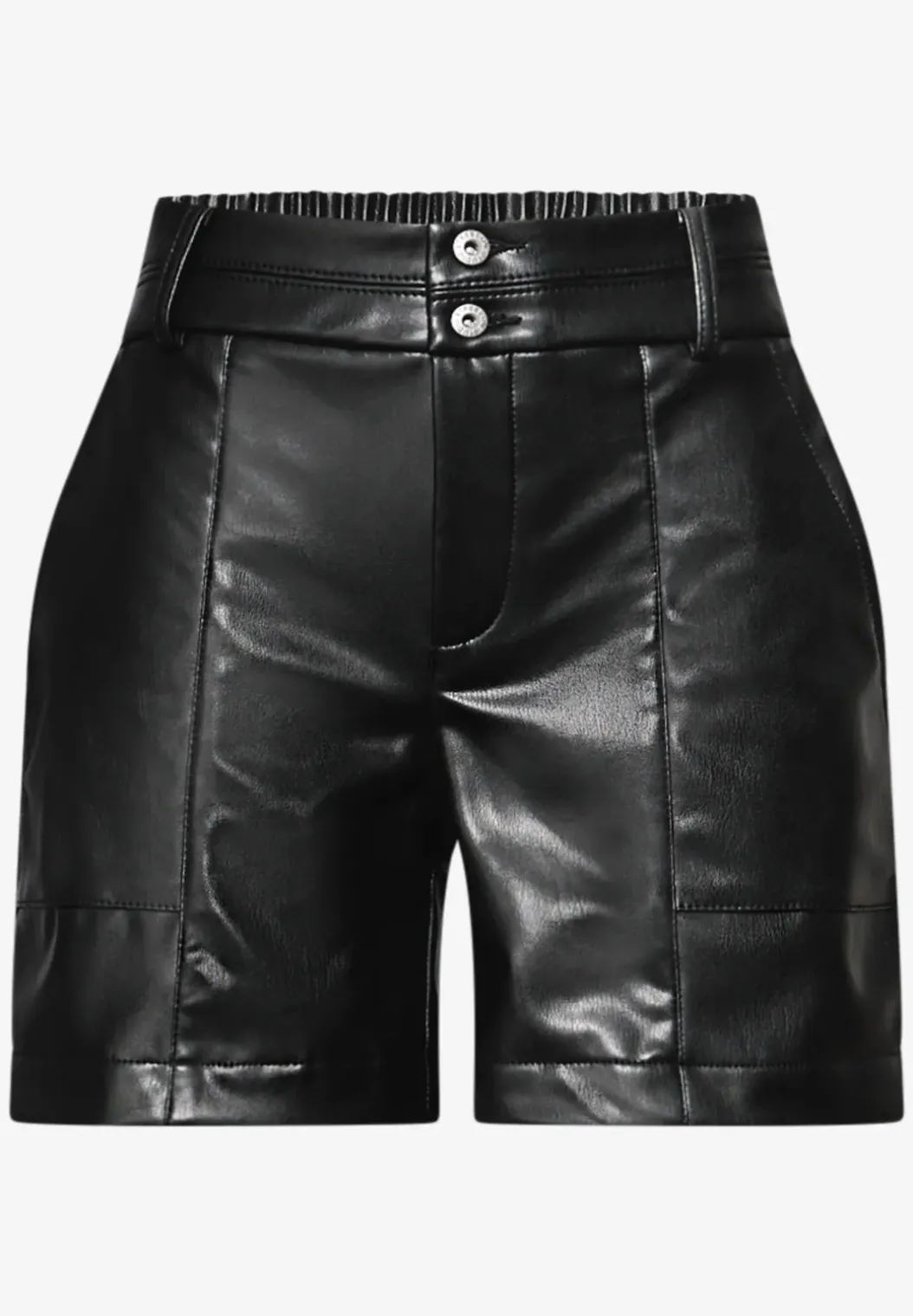 Korte broek in lederlook