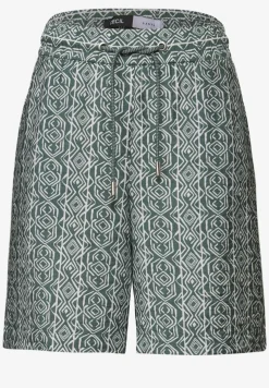 Korte broek met patroon