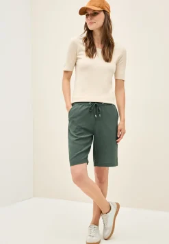 Korte broek met structuur