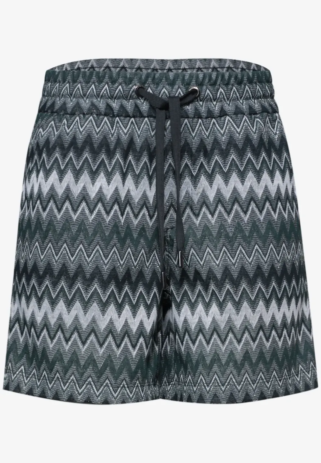 Korte broek met zigzagpatroon