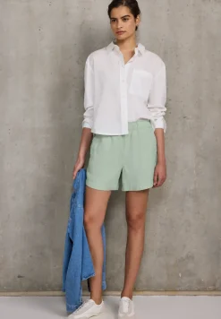 Korte broek van paperbag