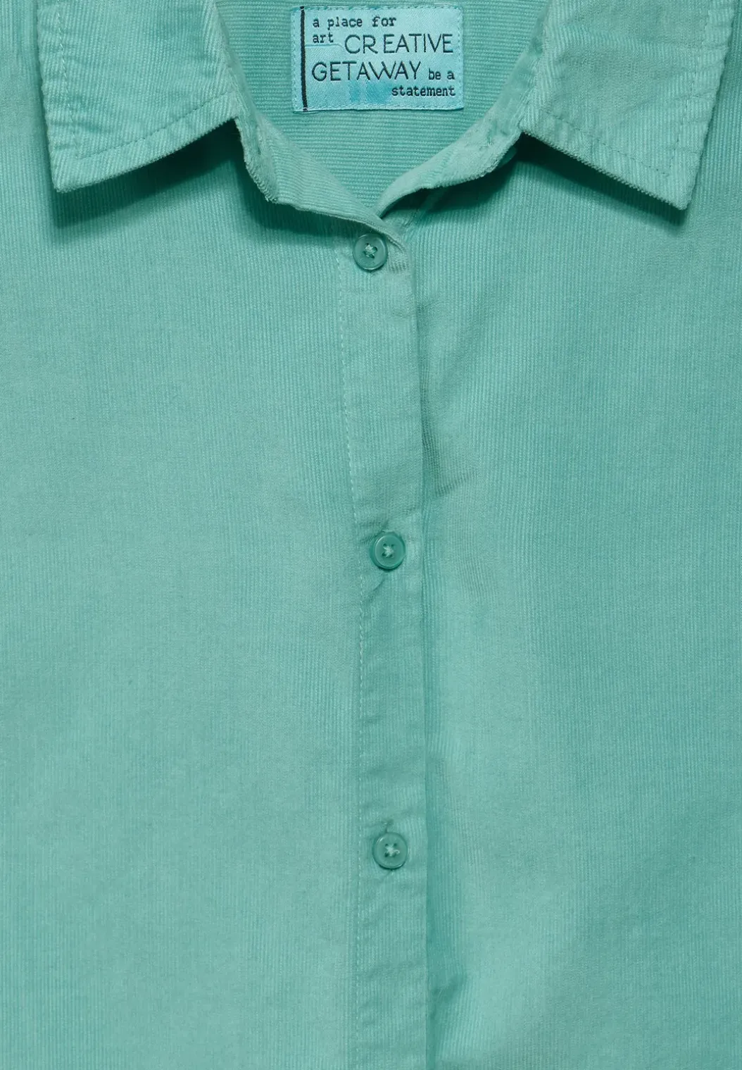 Korte corduroy blouse