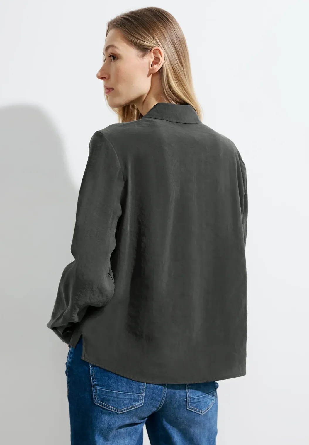Korte shirtblouse