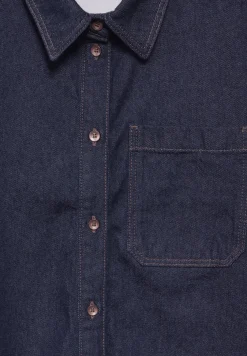 Korte spijkerblouse