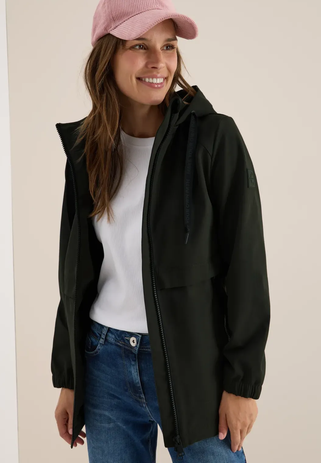 Korte trenchcoat