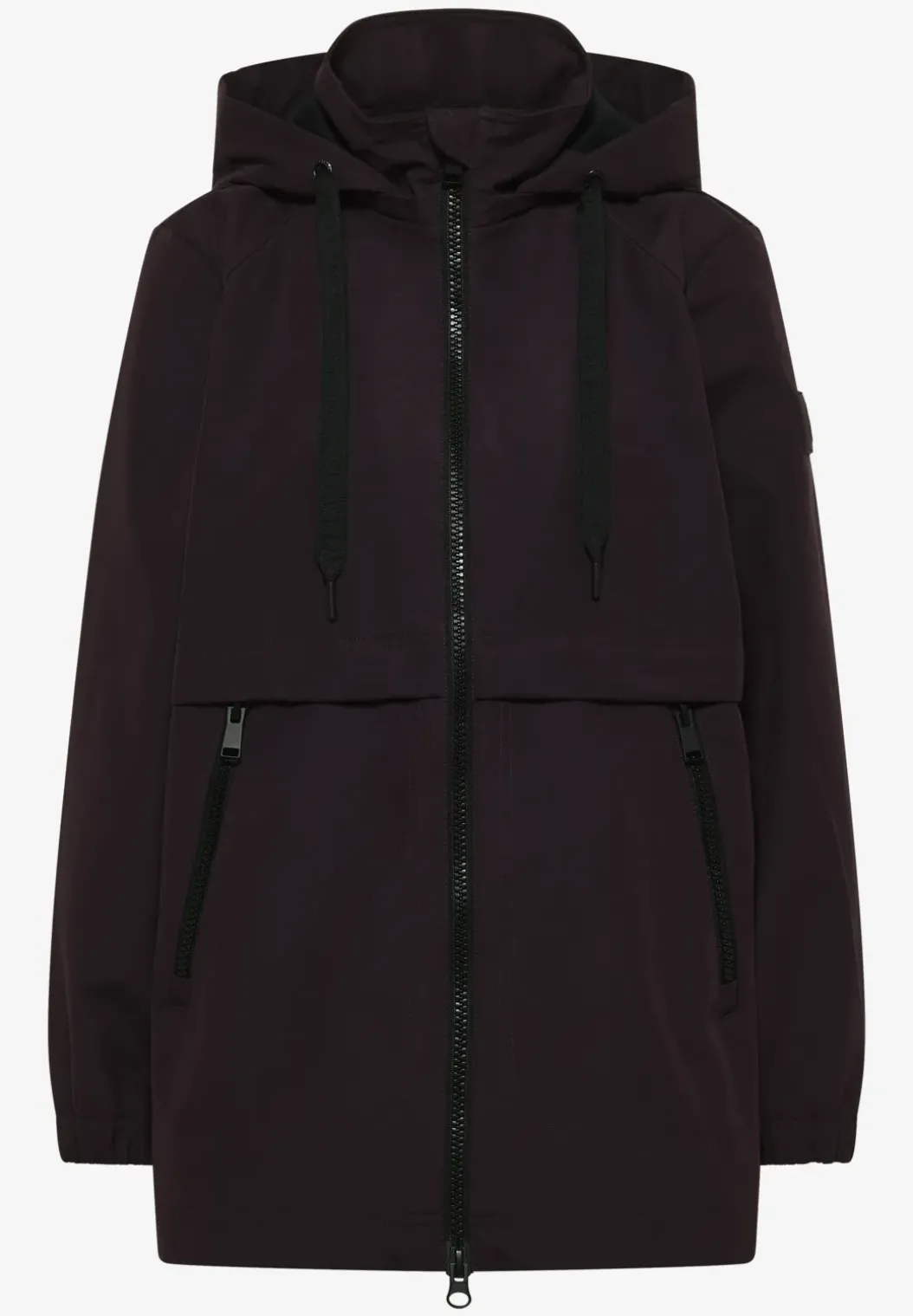 Korte trenchcoat