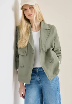Korte trenchcoat