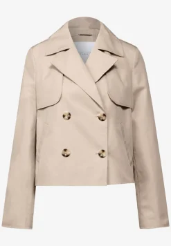 Korte trenchcoat
