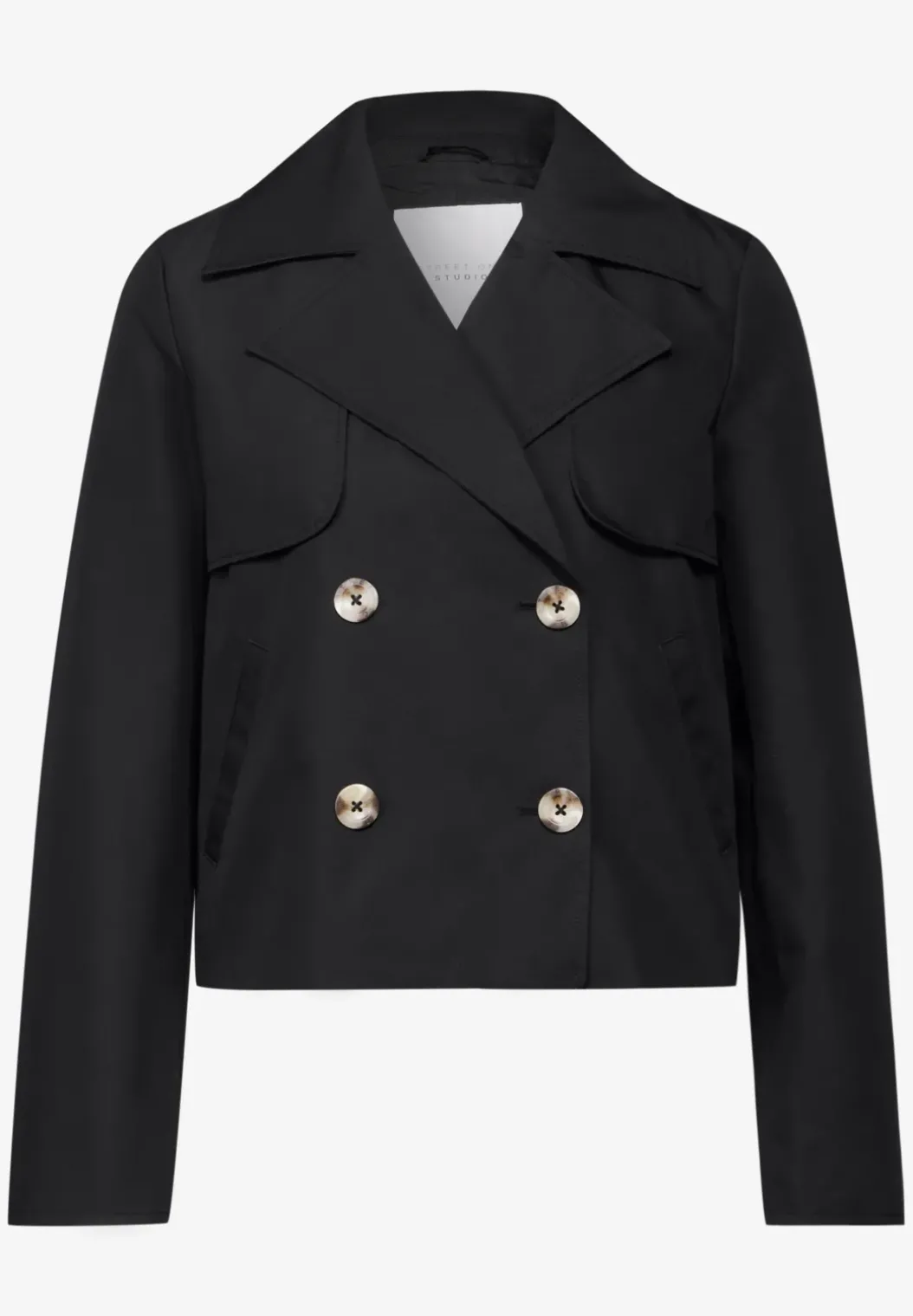 Korte trenchcoat