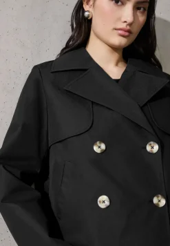 Korte trenchcoat