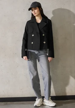 Korte trenchcoat
