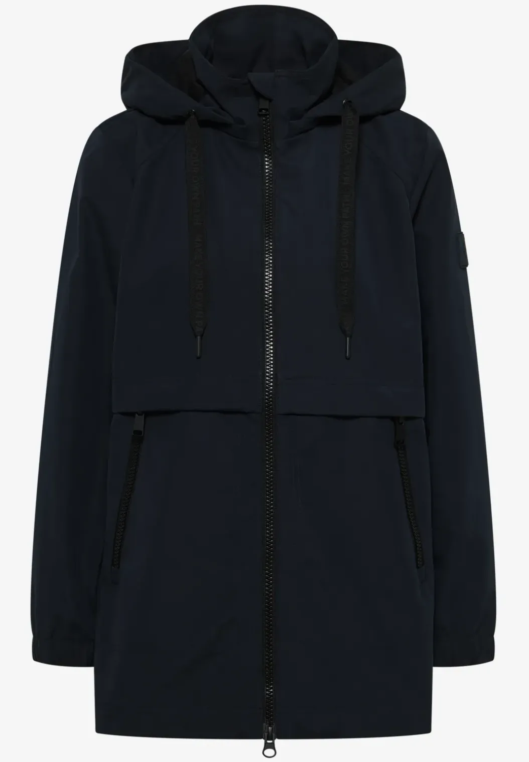 Korte trenchcoat