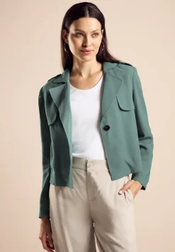 Korte trenchcoat