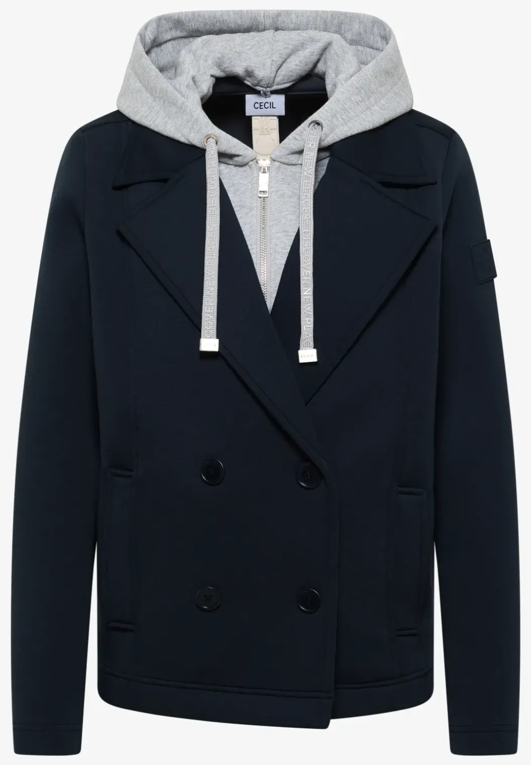 Korte trenchcoat