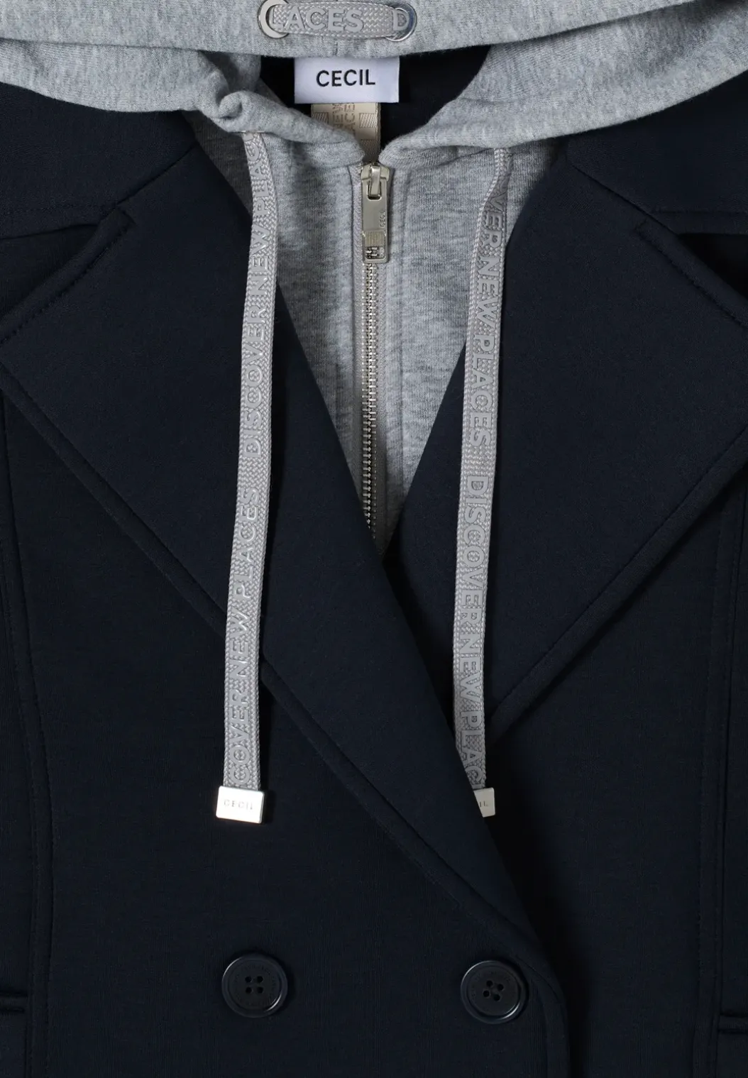 Korte trenchcoat