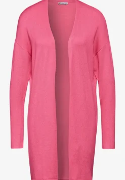 Lang fijn gebreid vest