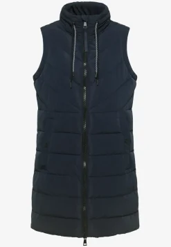 Lang gewatteerd vest