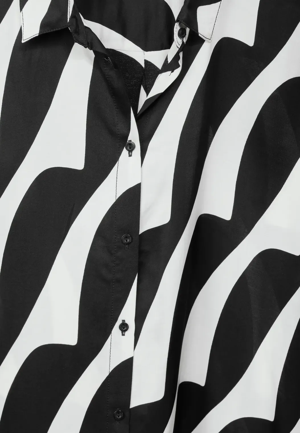 Lange blouse met print