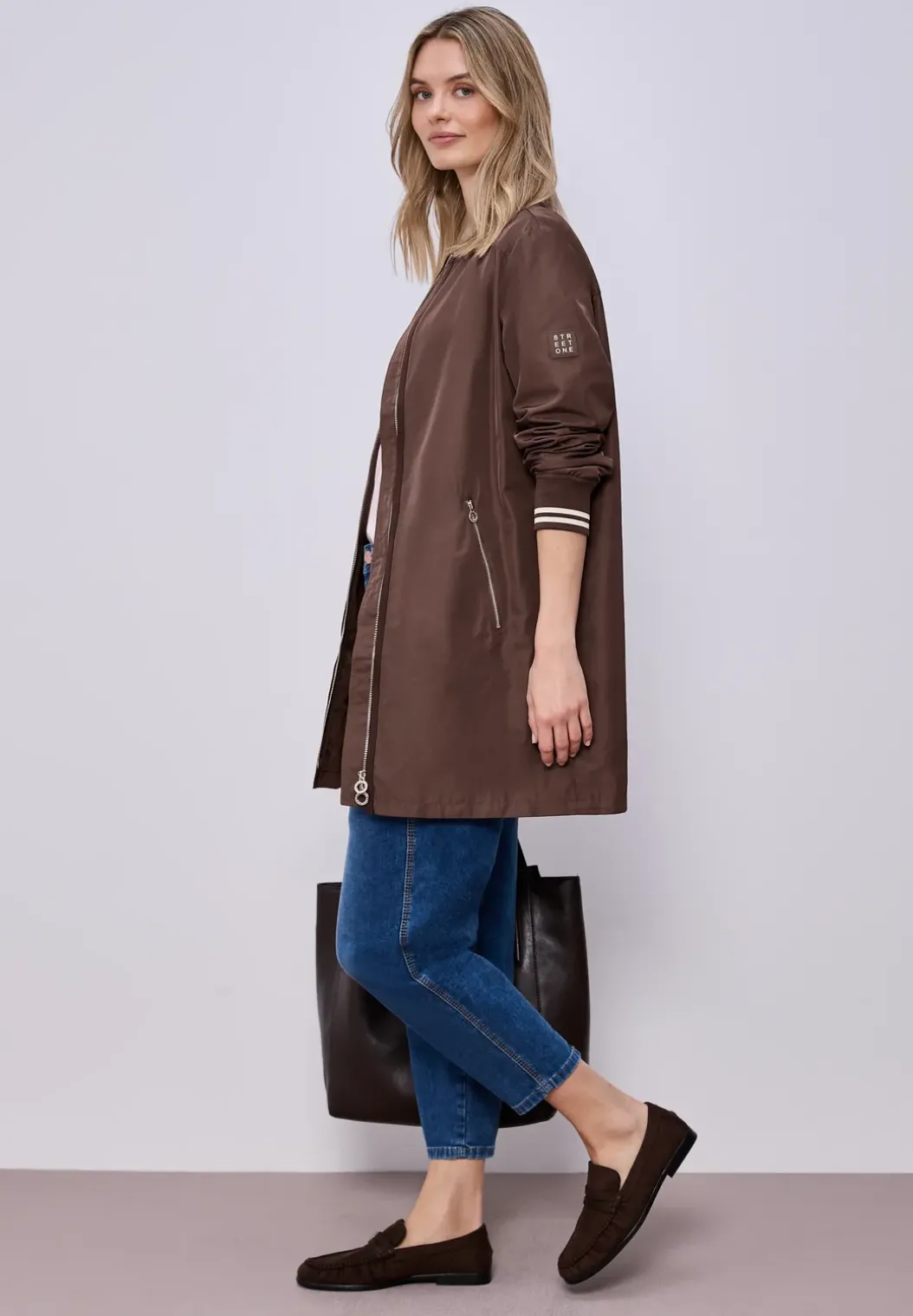 Lange blouson
