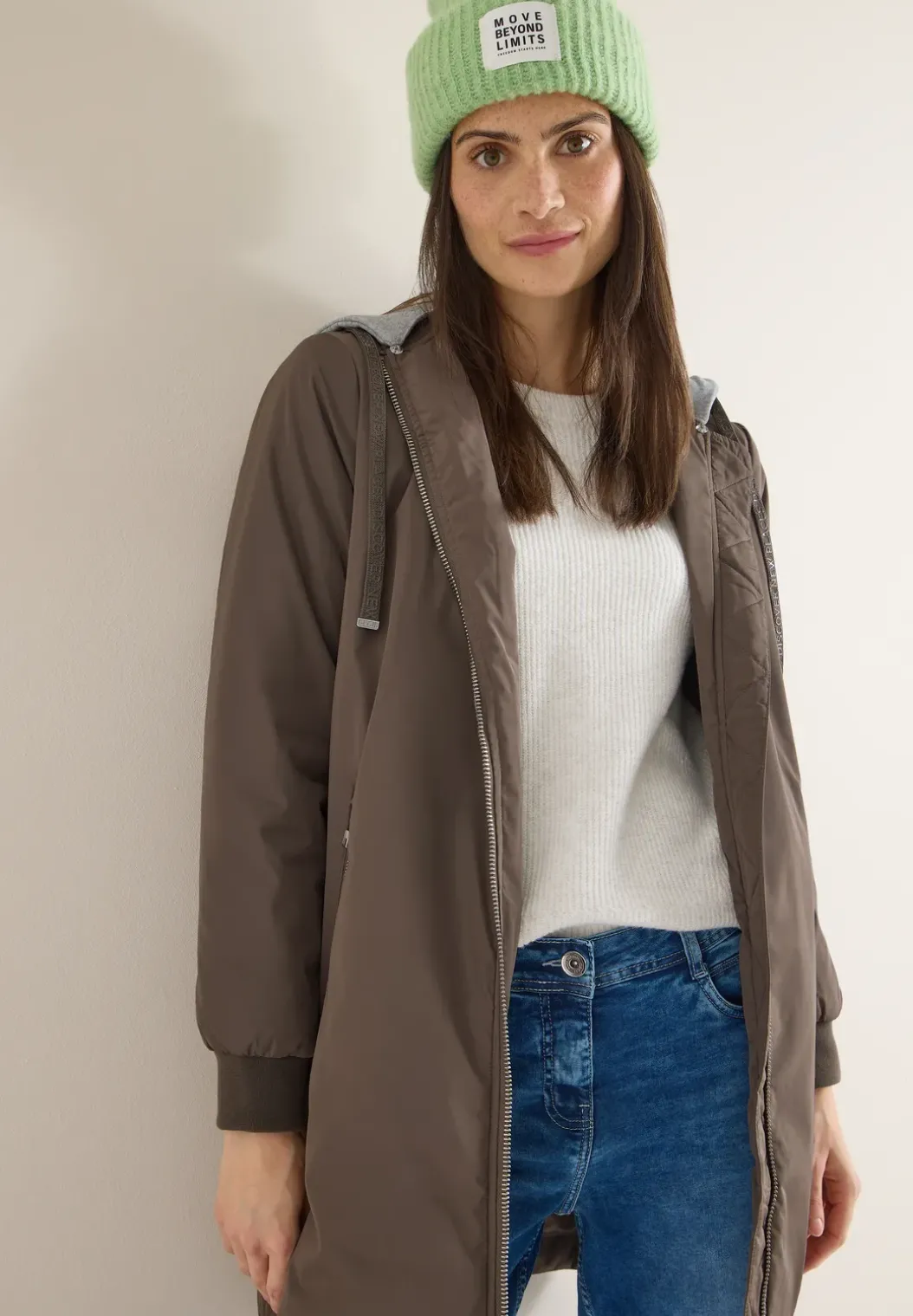 Lange blouson