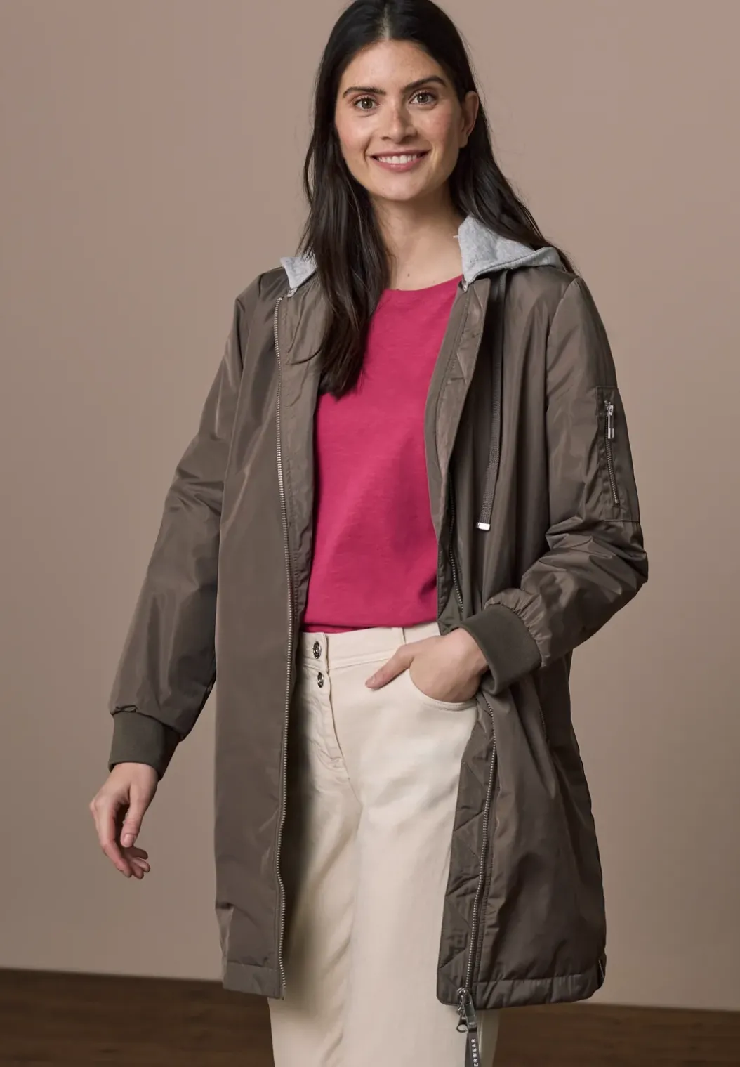 Lange blouson