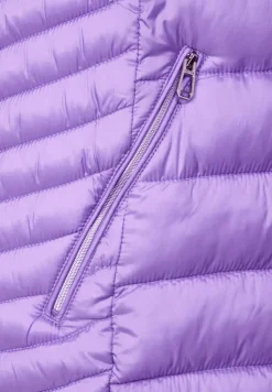 Lange bodywarmer met capuchon