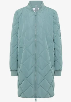 Lange gewatteerde blouson