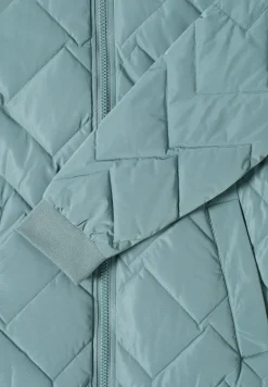 Lange gewatteerde blouson