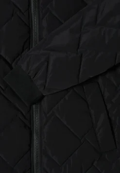 Lange gewatteerde blouson