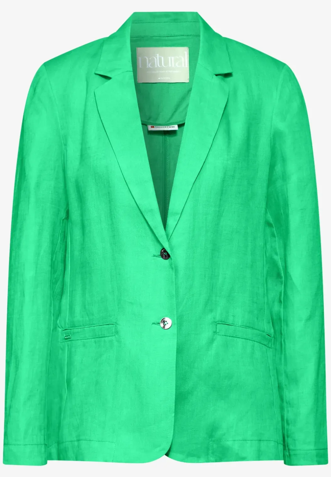 Lange linnen blazer