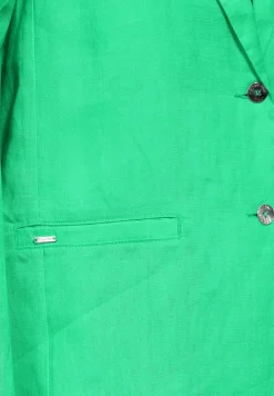 Lange linnen blazer