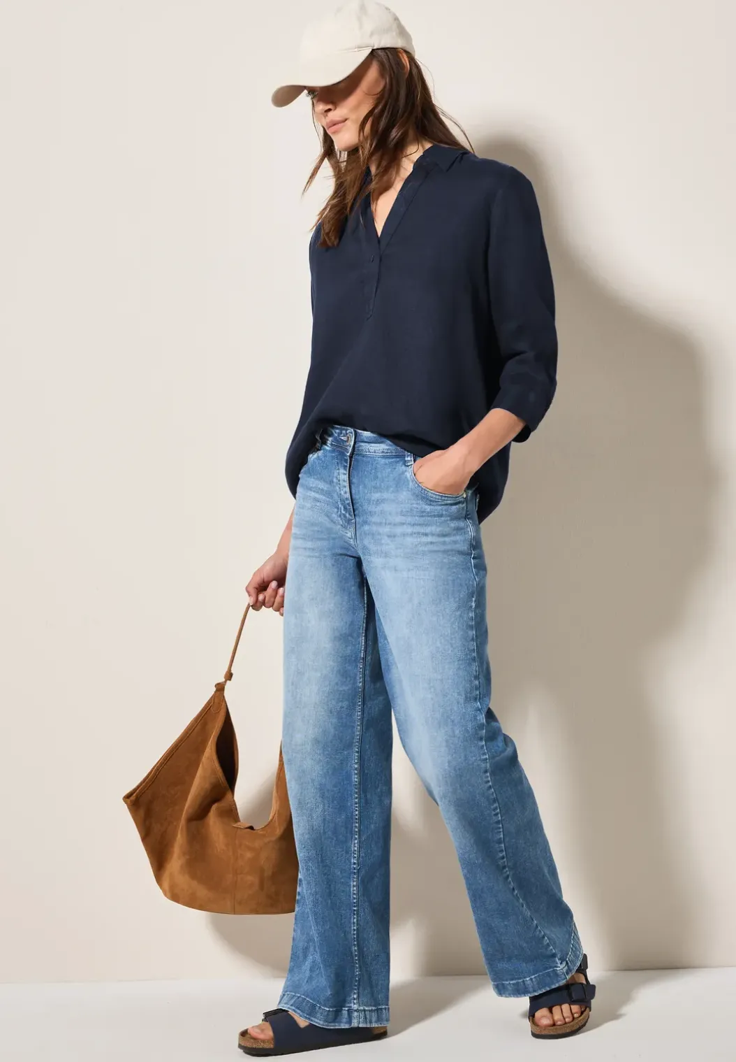 Lange linnen blouse