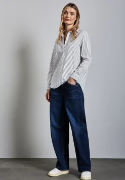 Lange zakelijke blouse