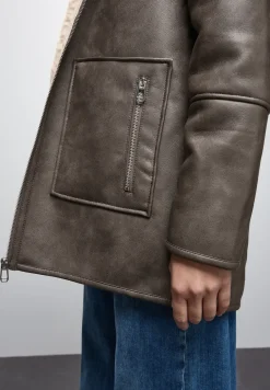 Lederlook jasje