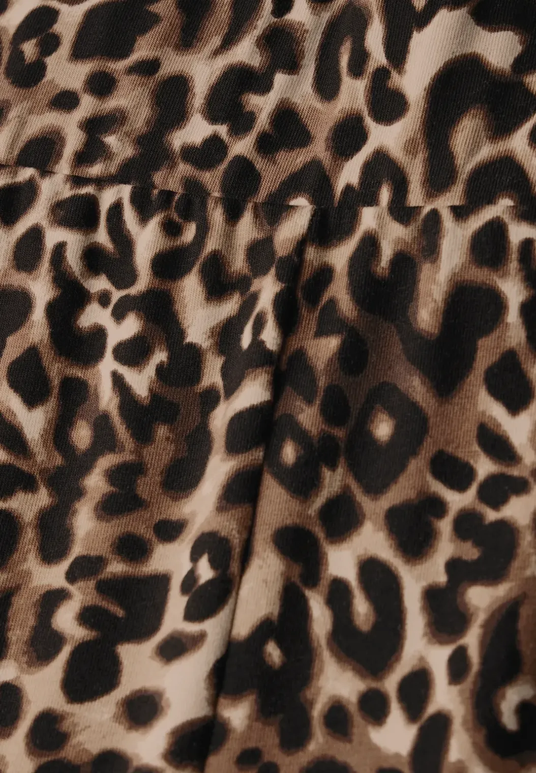 Legging met leopatroon