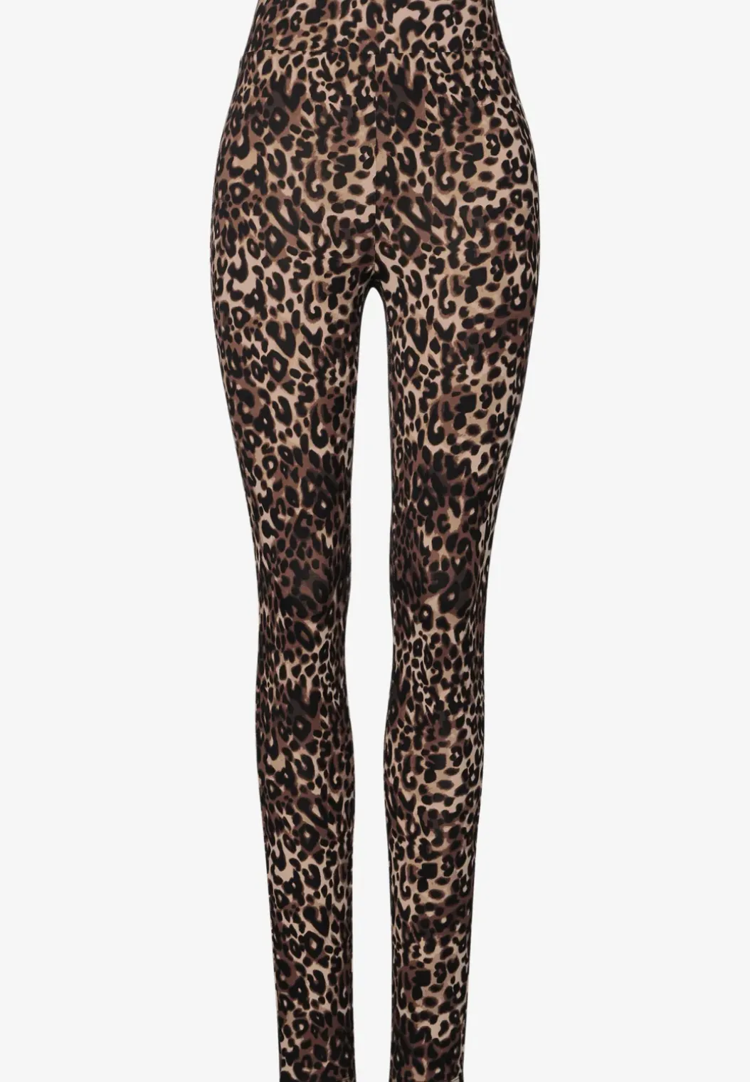 Legging met leopatroon
