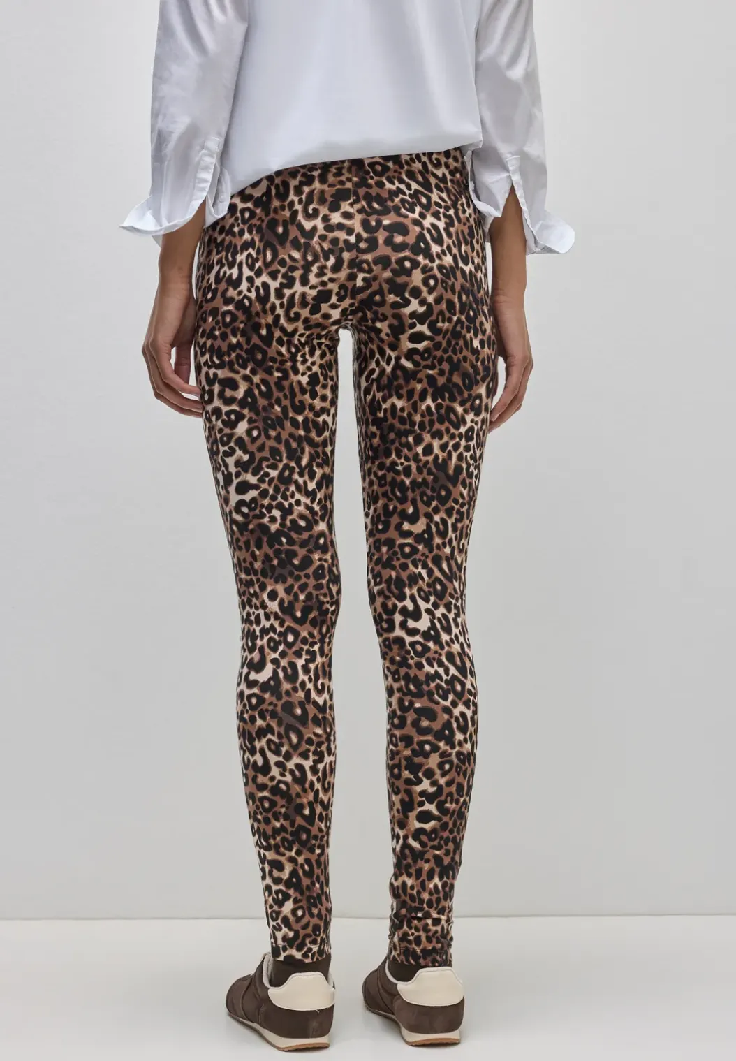 Legging met leopatroon