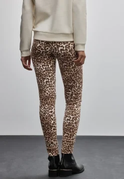 Legging met leopatroon