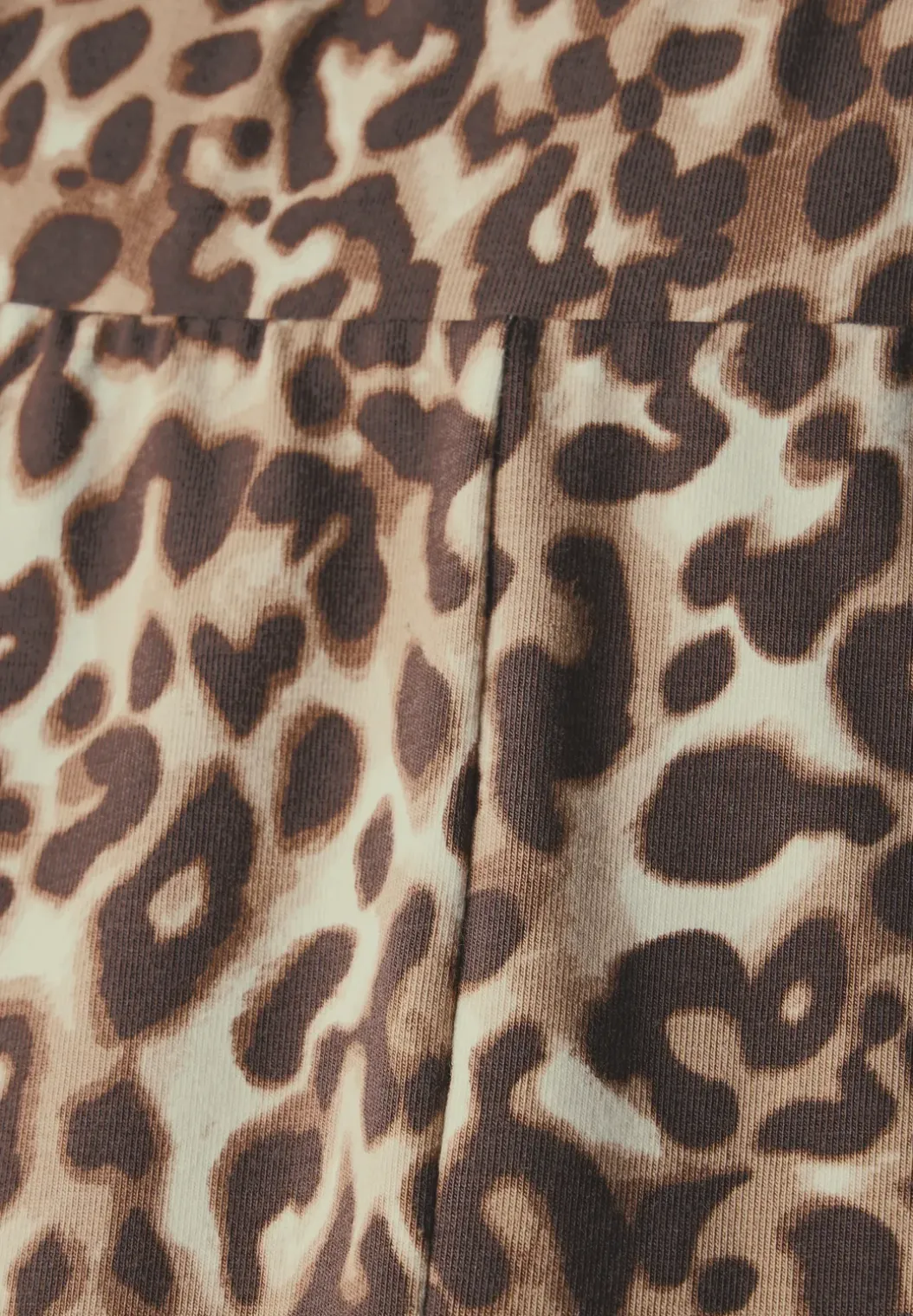 Legging met leopatroon