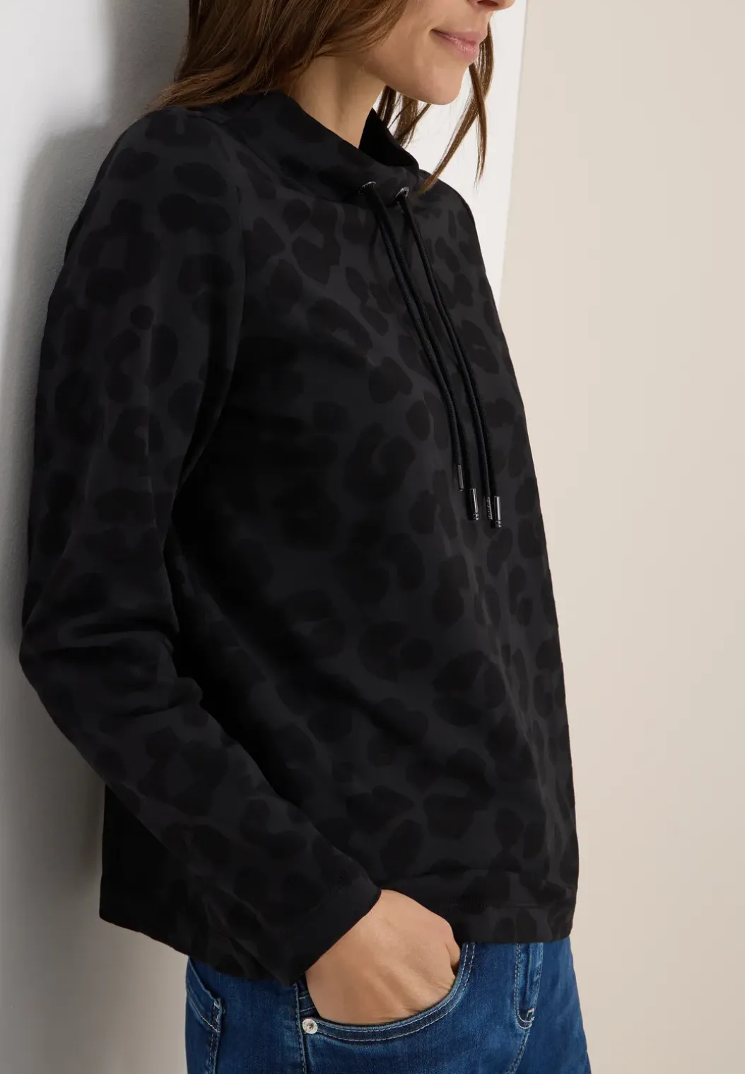 Leo jacquard trui