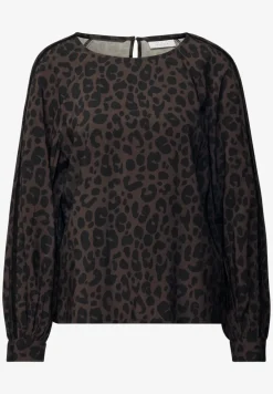 Leo raglan blouse met tape