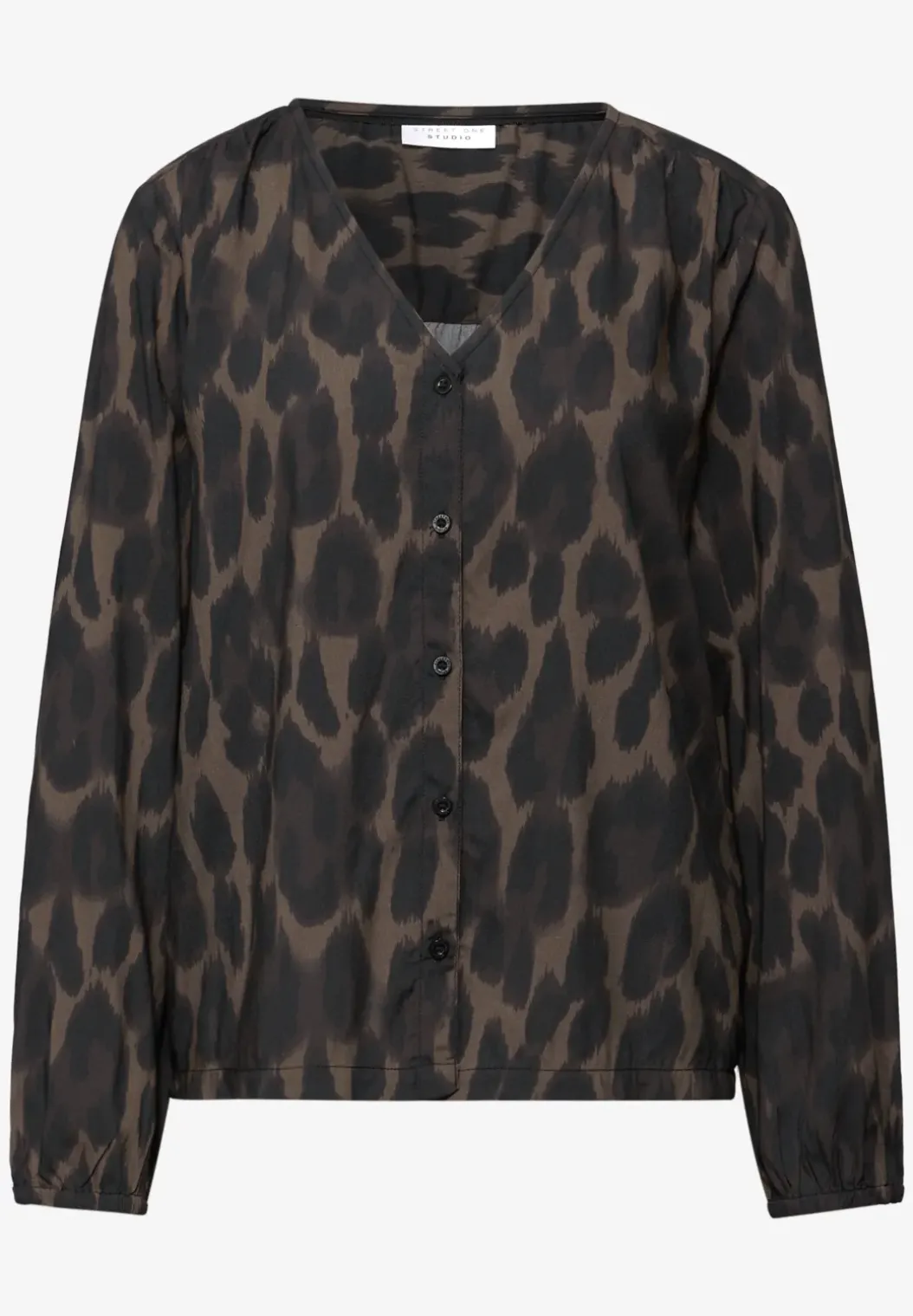 Leo V-hals blouse