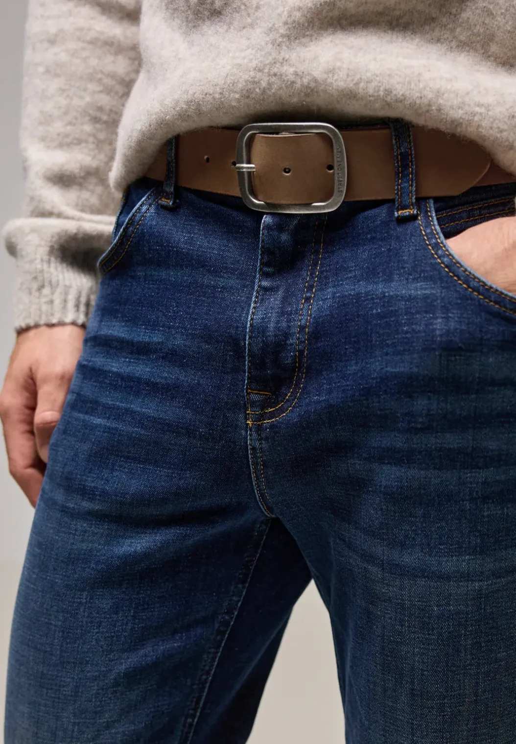 Leren riem