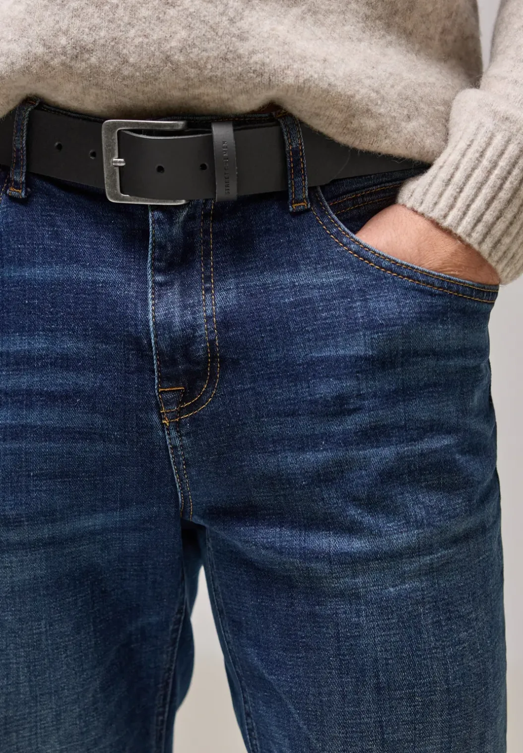 Leren riem